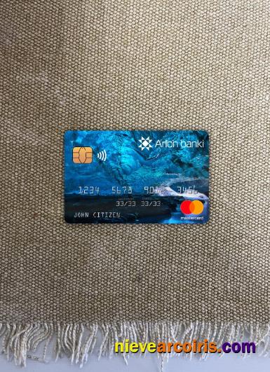 Iceland Arion Mastercard Photolook Front Sample