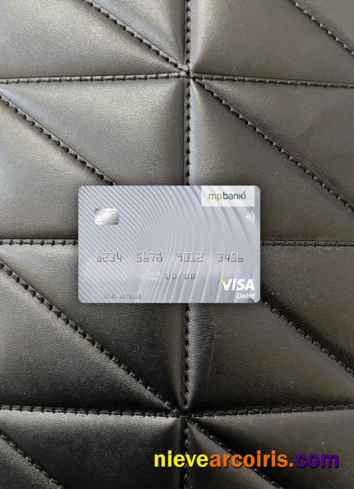 Iceland MP Banki Visa Debit Card Photolook Front Photolook
