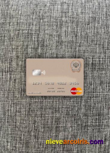 Iran Sepah Bank Mastercard Photolook Front Photolook