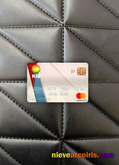 Iraq Kurdistan International Bank Mastercard Photolook Front Preview