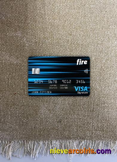 Ireland Fire Financial Bank Visa Signature Card Photolook Front Preview
