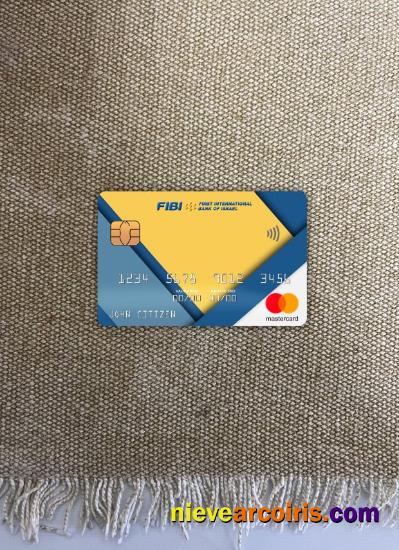 Israel First International Bank Mastercard Photolook Front Preview