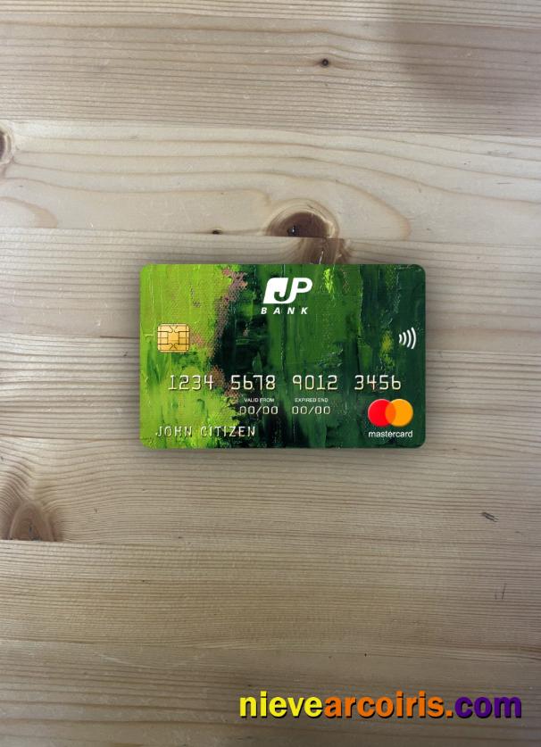 Japan Post Bank Mastercard Photolook Front Preview