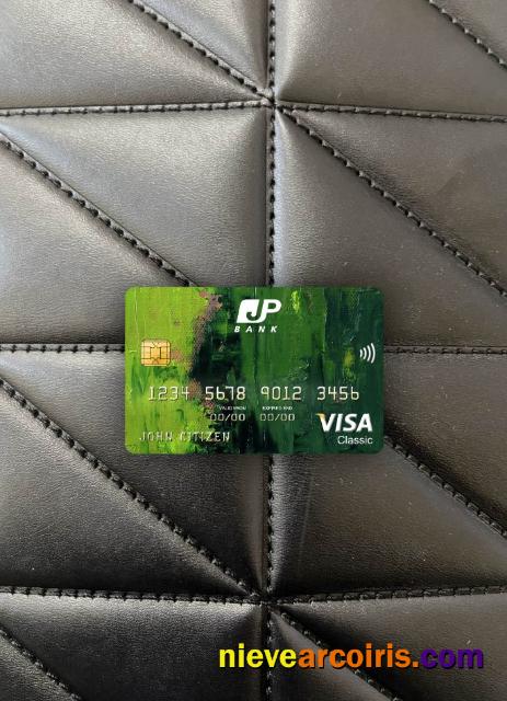 Japan Post Bank Visa Classic Card Photolook Front Preview