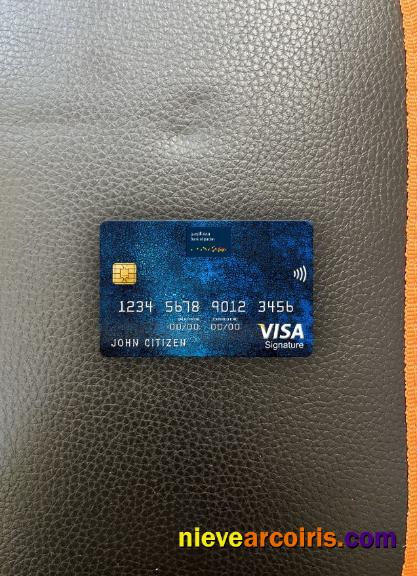 Jordan Bank Of Jordan Visa Signature Card 2 Photolook Front Sample