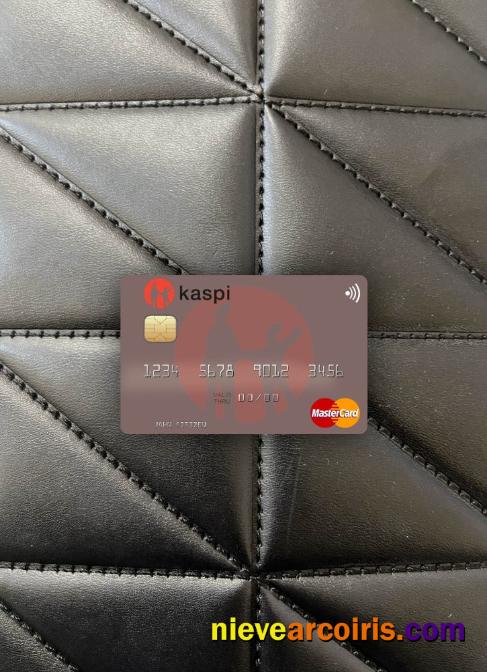Kazakhstan Kaspi Bank Mastercard Photolook Front Preview