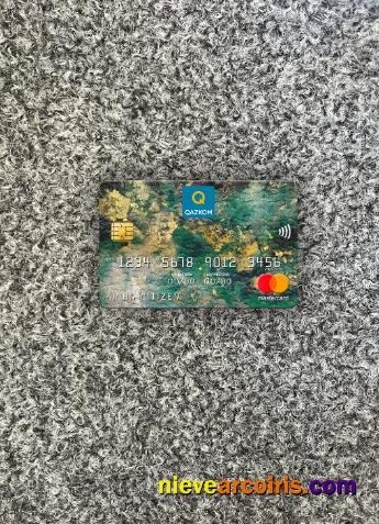 Kazakhstan Qazkom Bank JCB Bank Mastercard Photolook Front Preview