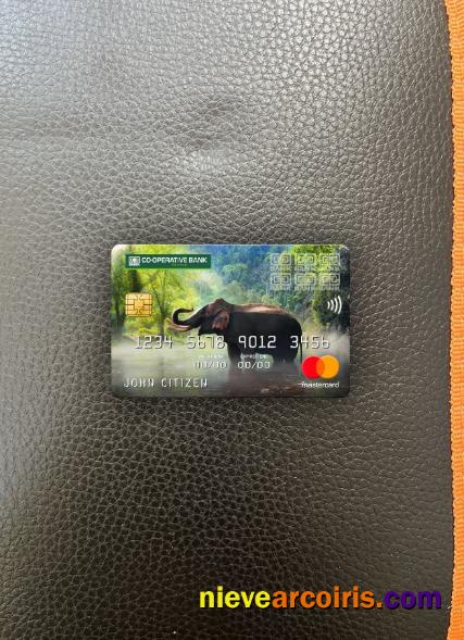 Kenya Co Operative Bank Mastercard Photolook Front Template