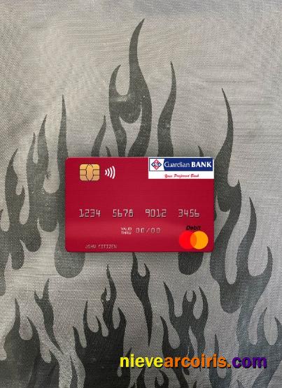 Kenya Guardian Bank Mastercard Photolook Front Sample