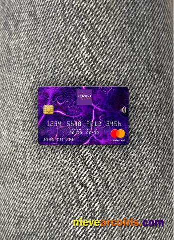 Laos Indochina Bank Mastercard Photolook Front Sample