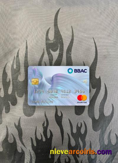 Lebanon BBAC Bank Mastercard Photolook Front Photolook