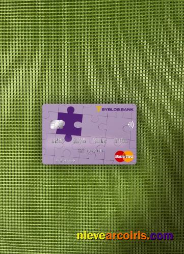 Lebanon Byblos Bank Mastercard Photolook Front Preview