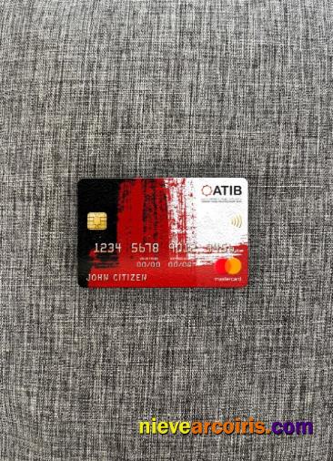 Libya Assaray (ATIB) Bank Mastercard Photolook Front Preview