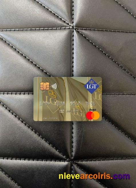 Liechtenstein LGT Bank Mastercard Photolookfront Preview