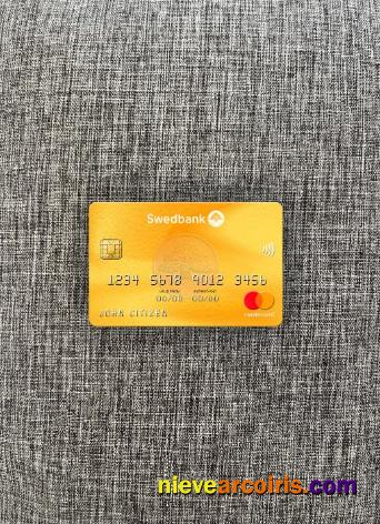 Lithuania Swedbank Mastercard Photolook Front Preview