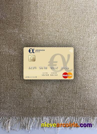 Luxembourg Advanzia Bank Mastercard Photolook Front Sample