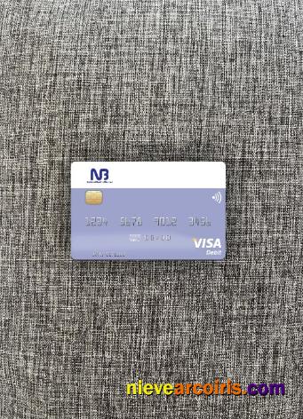 Malawi National Bank Of Malawi Visa Debit Card Photolook Front Sample