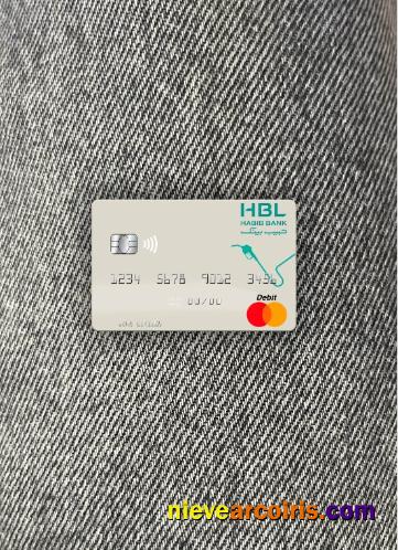 Maldives Habib Bank Limited Mastercard Photolook Front Preview