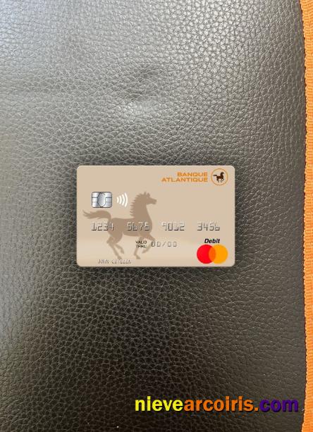 Mali Banque Atlantique Mastercard Photolook Front Preview