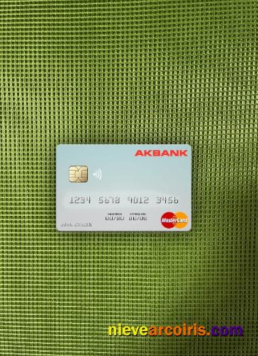 Malta Akbank T.A.Ş. Mastercard Photolook Front Sample