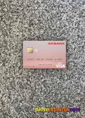 Malta Akbank T.A.Ş. Visa Debit Card Photolook Front Preview