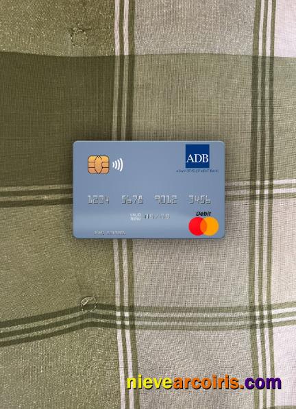 Marshall Islands ADB Bank Mastercard Photolook Front Sample