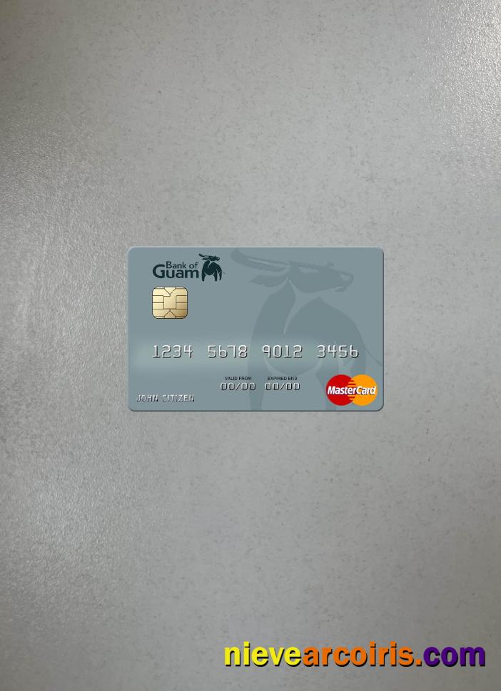 Marshall Islands Bank Of Guam Mastercard Photolook Front Preview