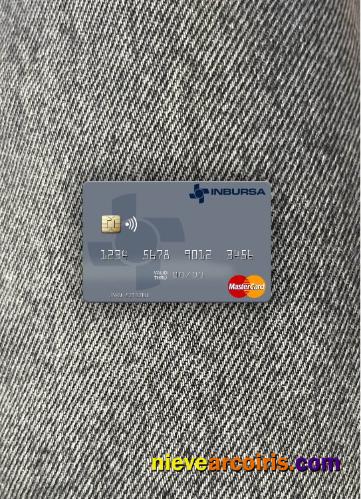 Mexico Grupo Financiero Inbursa Mastercard Photolook Front Template
