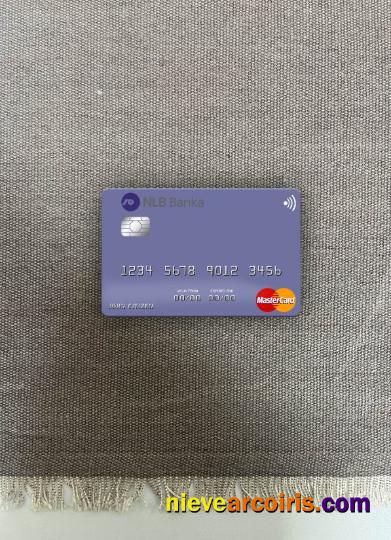 Montenegro NLB Banka A.d. Podgorica Mastercard Photolook Front Photolook