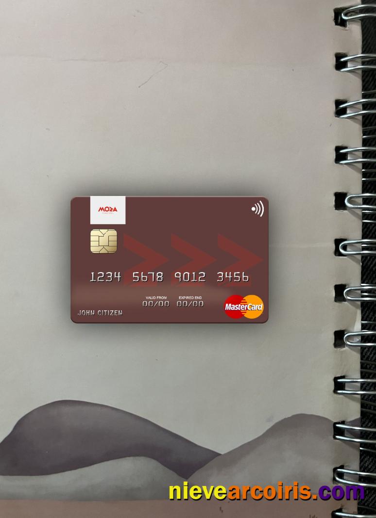 Mozambique Banco Moza Mastercard Photolook Front Sample