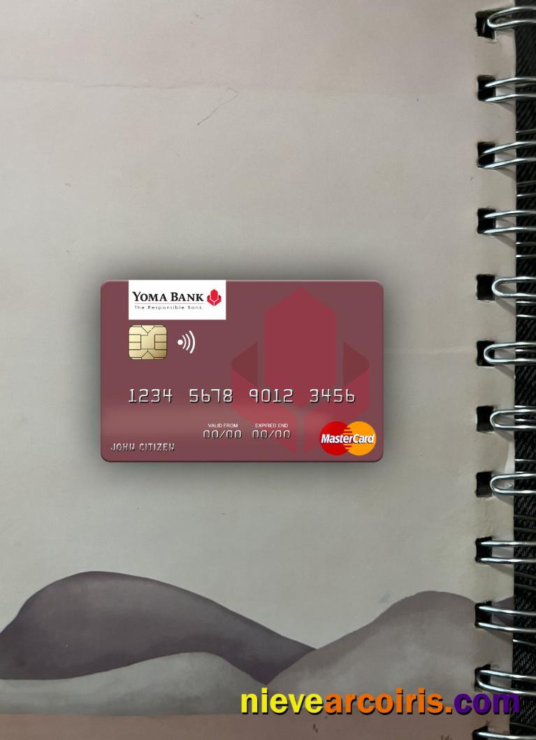Myanmar Yoma Bank Mastercard Photolook Front Preview
