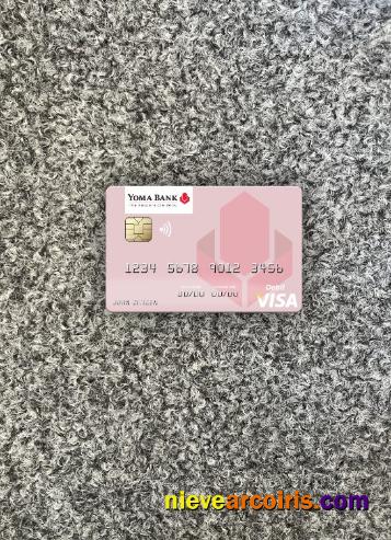 Myanmar Yoma Bank Visa Debit Card Photolook Front Preview
