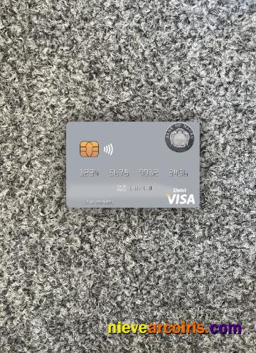 Nauru Bank Of Nauru Visa Debit Card Photolook Front Photolook