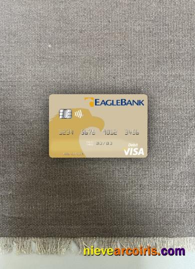 Nauru Eagle Bank Inc Visa Debit Card Photolook Front Preview