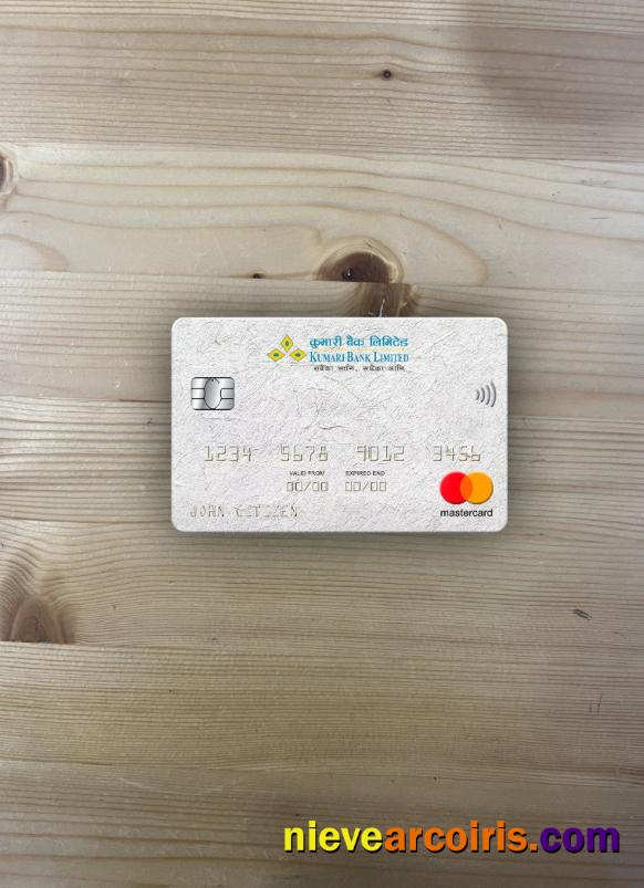 Nepal Kumari Bank Mastercard Photolook Front Photolook