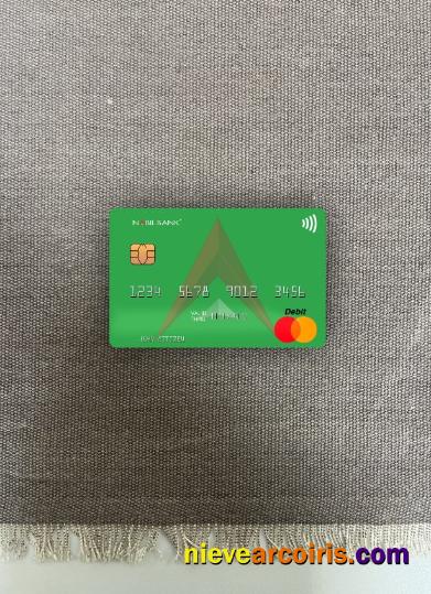Nepal Nabil Bank Mastercard Photolook Front Preview