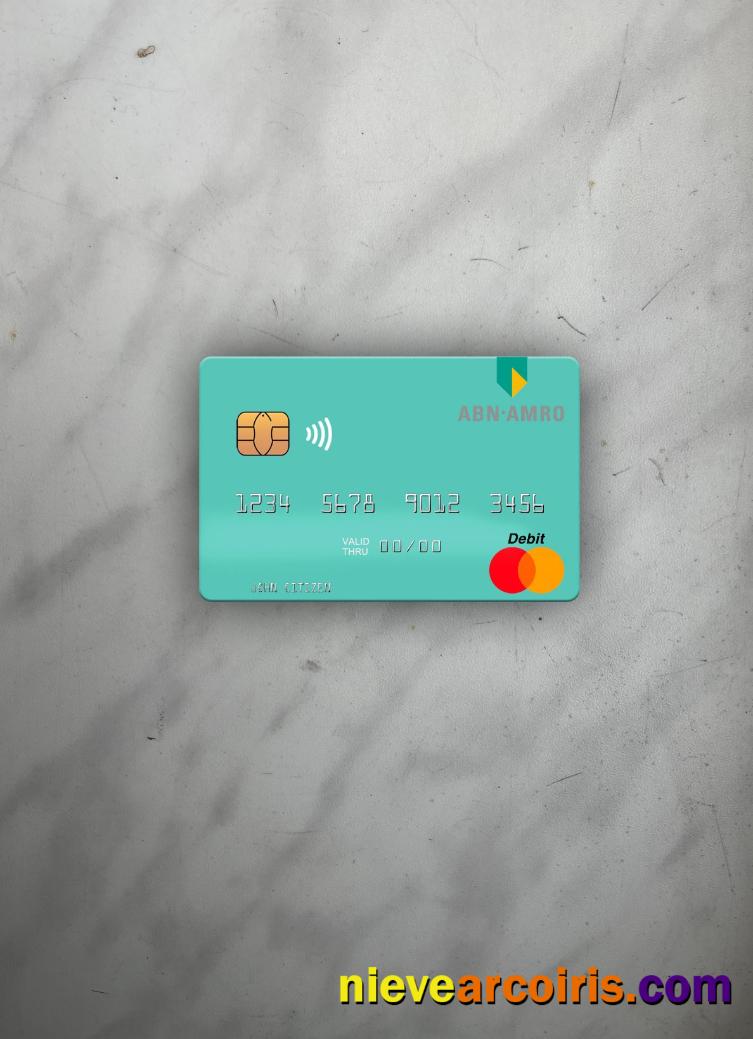 Netherlands ABN AMRO Bank Mastercard Photolook Front Preview