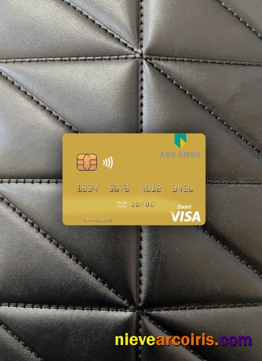 Netherlands ABN AMRO Bank Visa Debit Card Photolook Front Preview