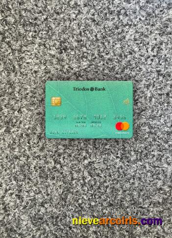 Netherlands Triodos Bank Mastercard Photolook Front Template