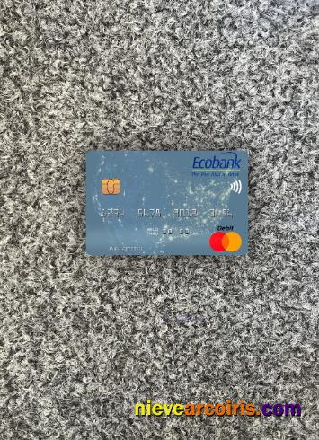 Niger Ecobank Mastercard Photolook Front Sample