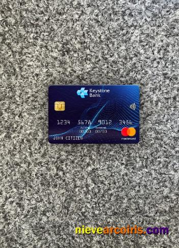 Nigeria Keystone Bank Mastercard Photolook Front Photolook