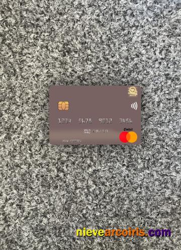 North Korea Daesong Bank Mastercard Photolook Front Sample