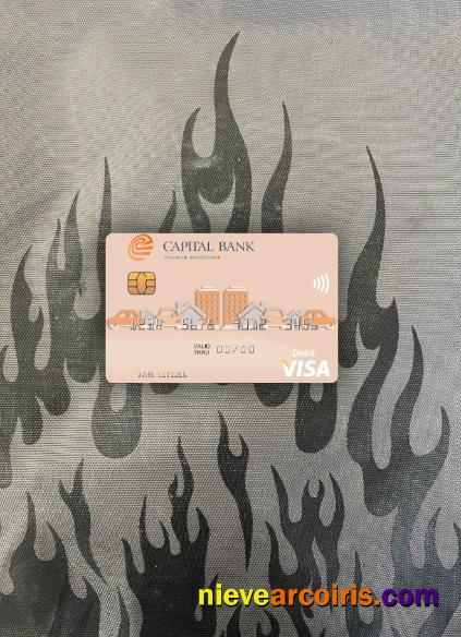 North Macedonia Capital Banka AD Skopje Visa Debit Card Photolook Front Photolook