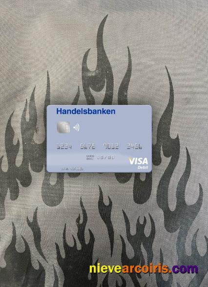 Norway Handelsbanken Visa Debit Card Photolook Front Preview