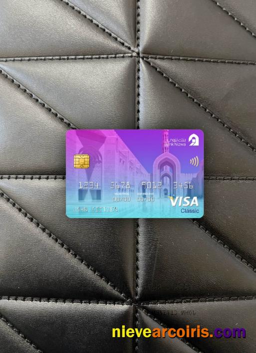 Oman Bank Nizwa Visa Classic Card Photolook Front Preview