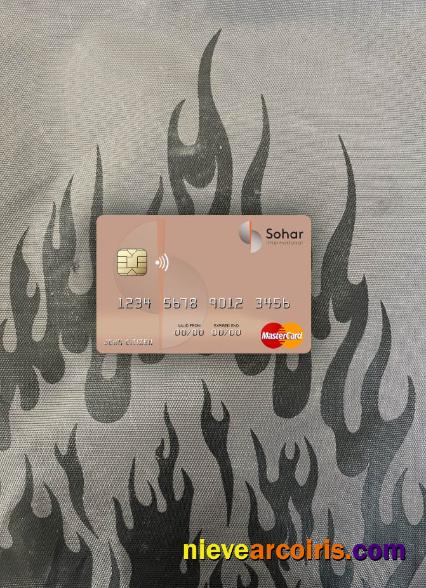 Oman Sohar International Bank Mastercard Photolook Front Photolook