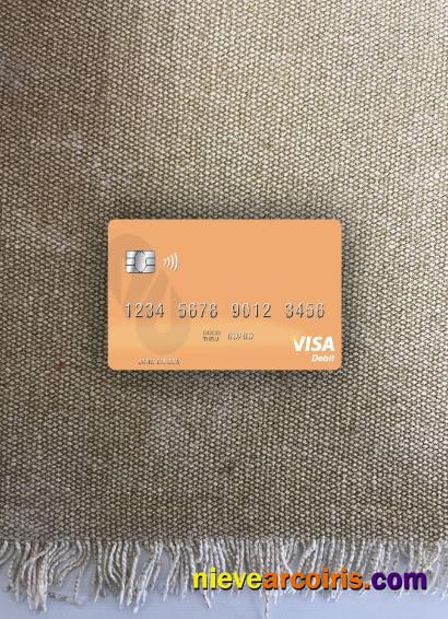 Pakistan Al Baraka Bank Visa Debit Card Photolook Front Sample