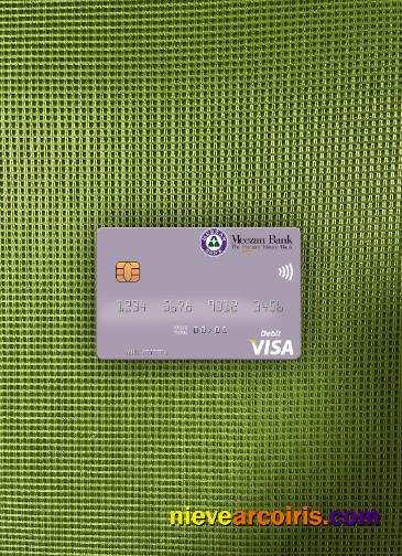 Pakistan Meezan Bank Limited Visa Debit Card Photolook Front Sample