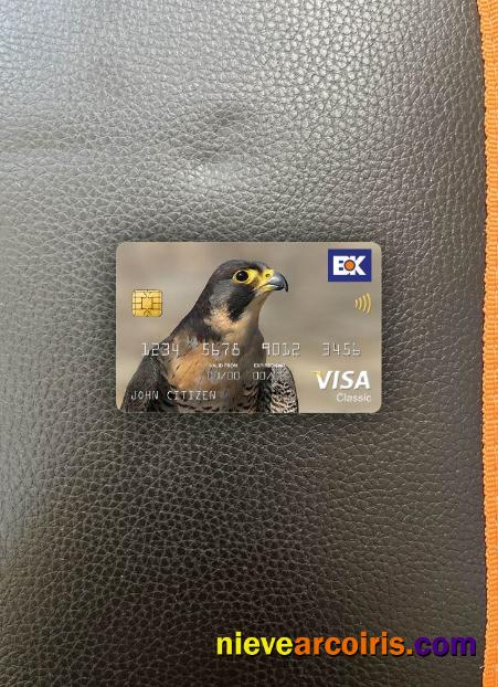 Pakistan The Bank Of Khyber Bank Visa Classic Card Photolook Front Sample