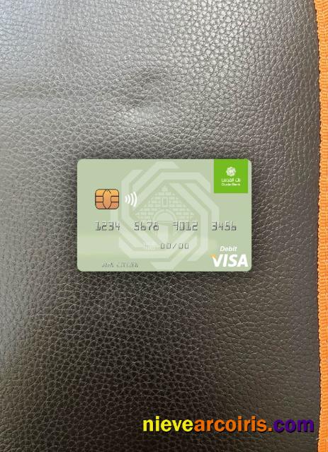 Palestine Al Quds Bank Visa Debit Card Photolook Front Preview